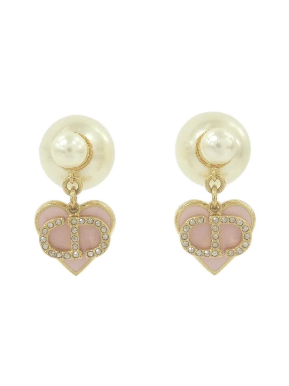Dior Tribal Earrings Gold